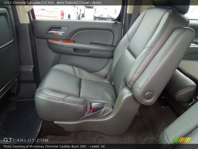 White Diamond Tricoat / Ebony 2013 Chevrolet Suburban LTZ 4x4