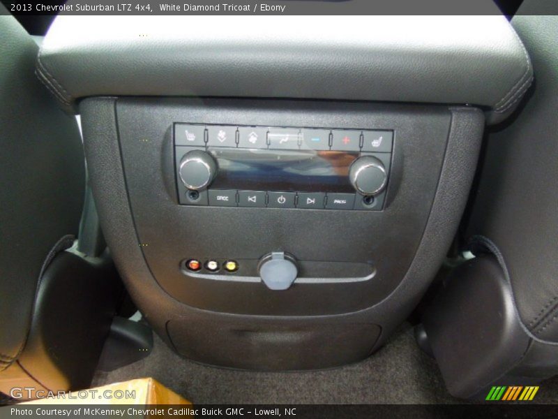 White Diamond Tricoat / Ebony 2013 Chevrolet Suburban LTZ 4x4