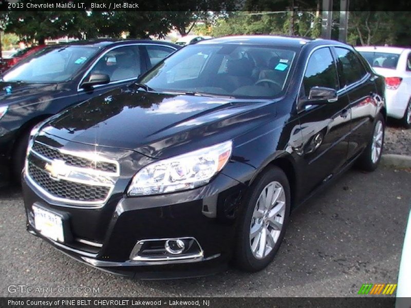 Black / Jet Black 2013 Chevrolet Malibu LT