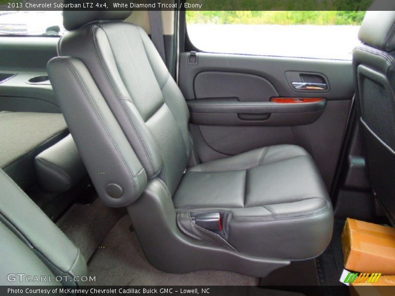 White Diamond Tricoat / Ebony 2013 Chevrolet Suburban LTZ 4x4