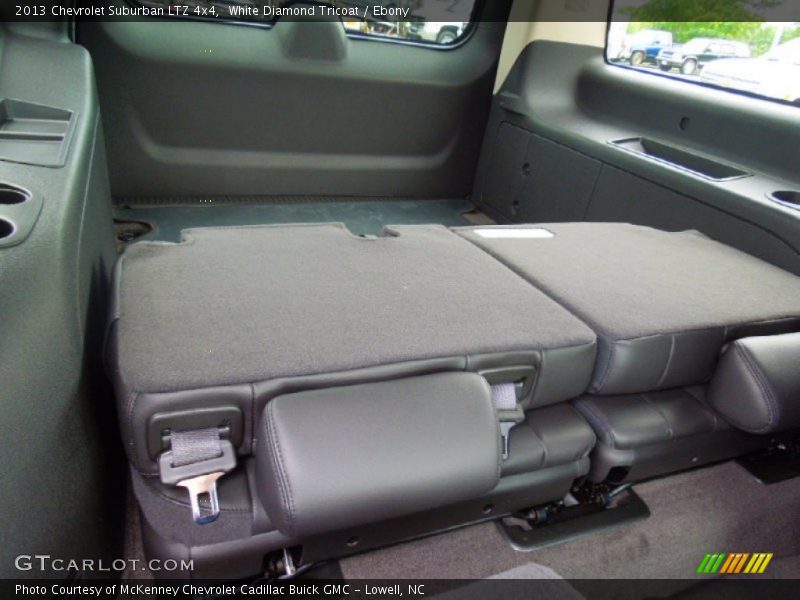 White Diamond Tricoat / Ebony 2013 Chevrolet Suburban LTZ 4x4
