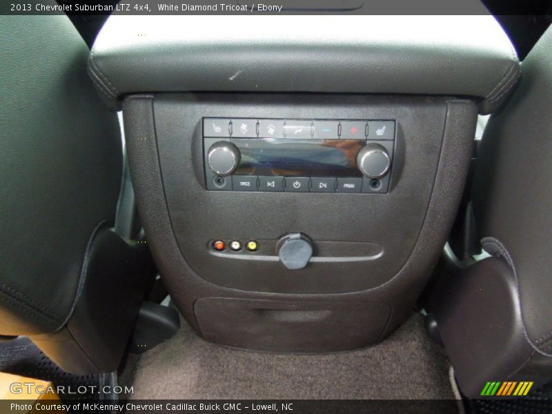 White Diamond Tricoat / Ebony 2013 Chevrolet Suburban LTZ 4x4