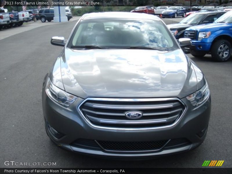 Sterling Gray Metallic / Dune 2013 Ford Taurus Limited