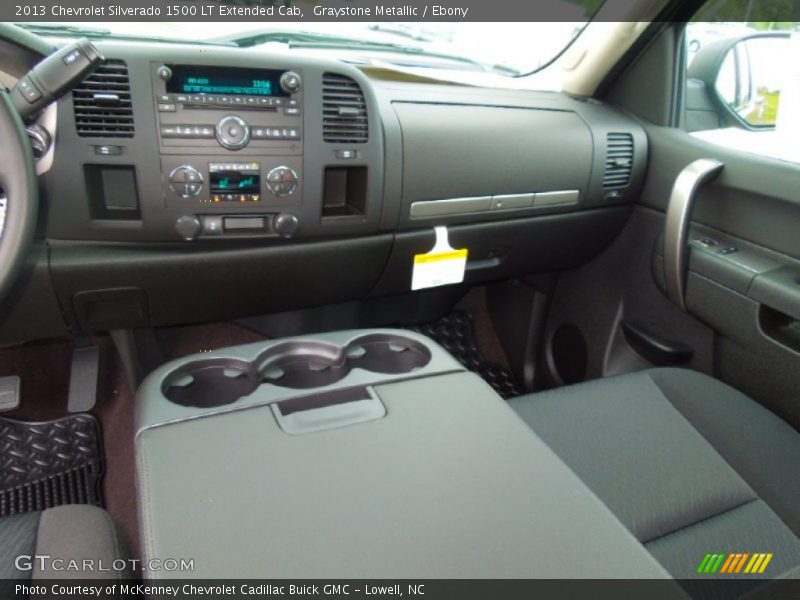 Graystone Metallic / Ebony 2013 Chevrolet Silverado 1500 LT Extended Cab