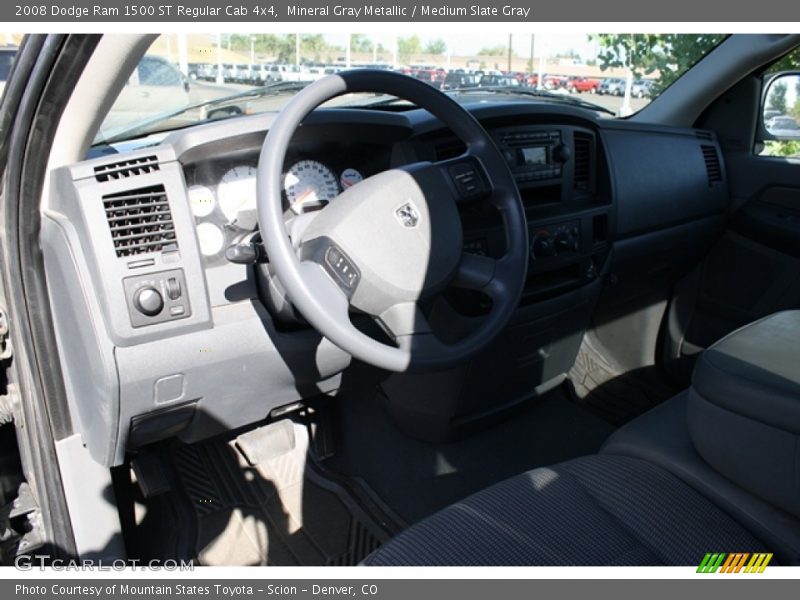 Mineral Gray Metallic / Medium Slate Gray 2008 Dodge Ram 1500 ST Regular Cab 4x4