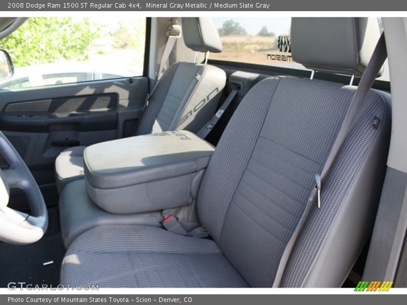 Mineral Gray Metallic / Medium Slate Gray 2008 Dodge Ram 1500 ST Regular Cab 4x4