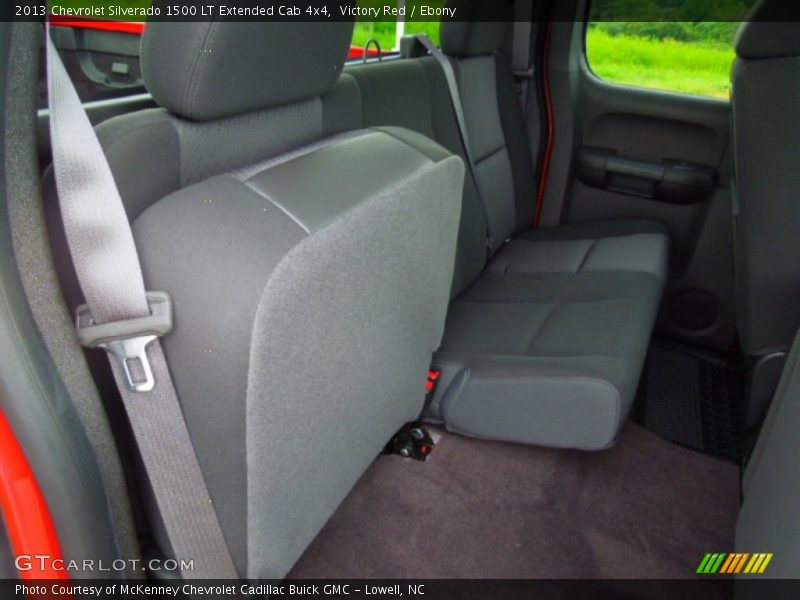 Victory Red / Ebony 2013 Chevrolet Silverado 1500 LT Extended Cab 4x4