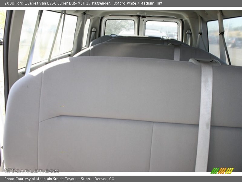 Oxford White / Medium Flint 2008 Ford E Series Van E350 Super Duty XLT 15 Passenger