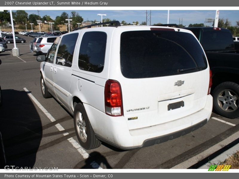 Summit White / Medium Gray 2007 Chevrolet Uplander LT