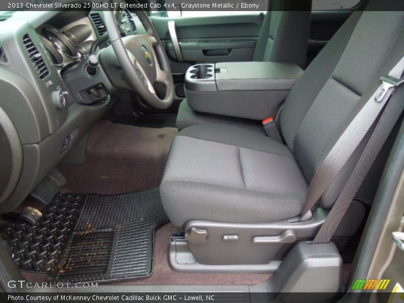 Graystone Metallic / Ebony 2013 Chevrolet Silverado 2500HD LT Extended Cab 4x4