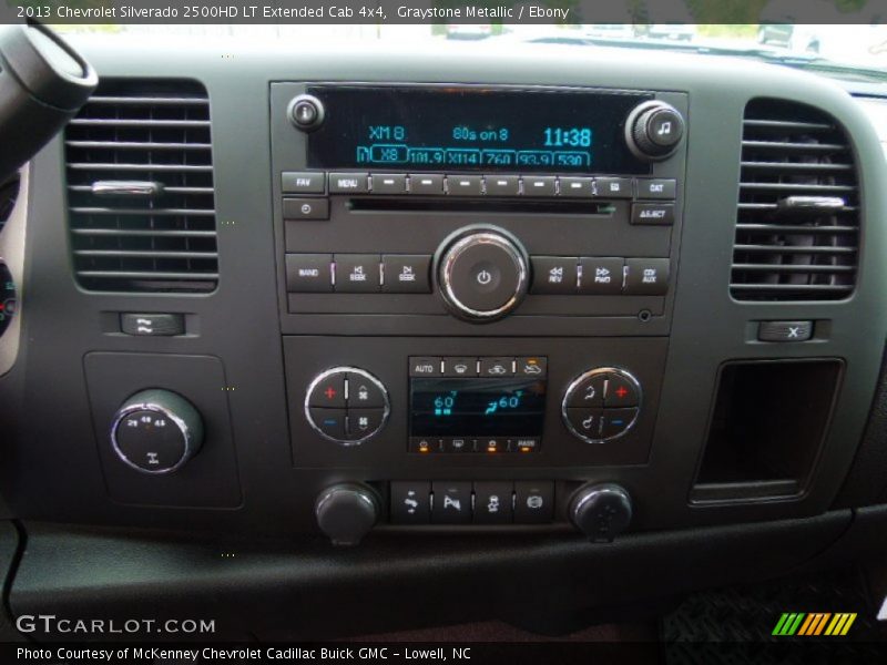 Graystone Metallic / Ebony 2013 Chevrolet Silverado 2500HD LT Extended Cab 4x4