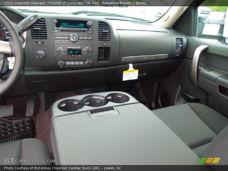 Graystone Metallic / Ebony 2013 Chevrolet Silverado 2500HD LT Extended Cab 4x4