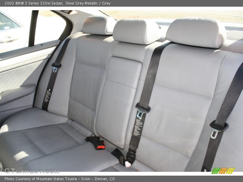 Steel Grey Metallic / Grey 2003 BMW 3 Series 330xi Sedan
