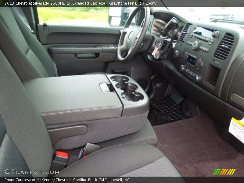 Graystone Metallic / Ebony 2013 Chevrolet Silverado 2500HD LT Extended Cab 4x4