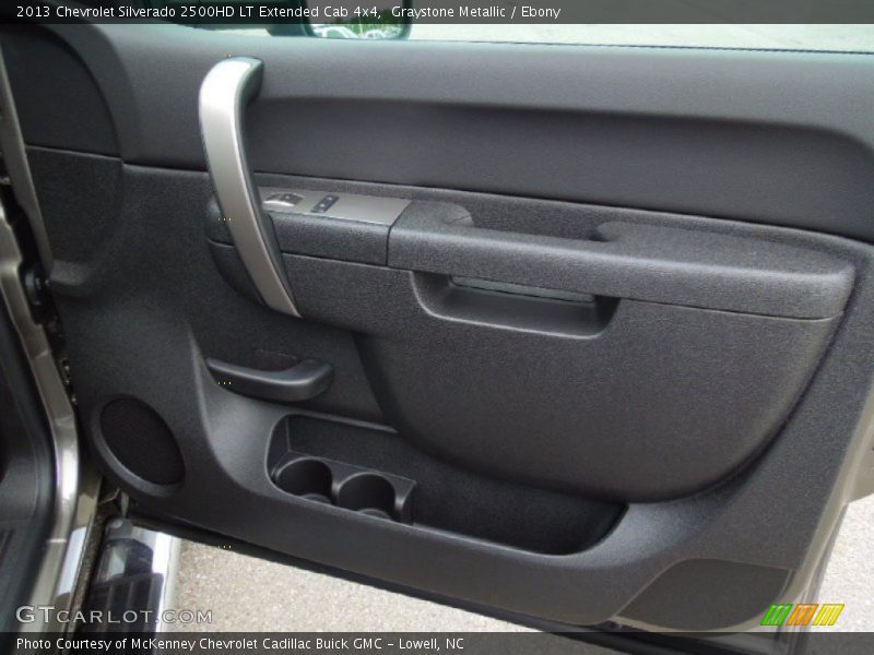 Graystone Metallic / Ebony 2013 Chevrolet Silverado 2500HD LT Extended Cab 4x4
