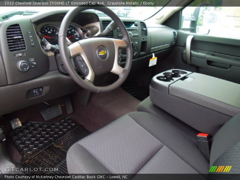 Graystone Metallic / Ebony 2013 Chevrolet Silverado 2500HD LT Extended Cab 4x4