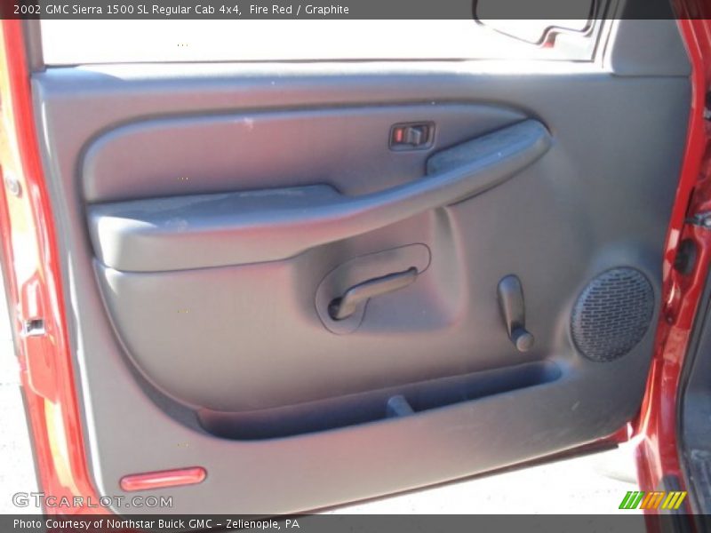 Fire Red / Graphite 2002 GMC Sierra 1500 SL Regular Cab 4x4