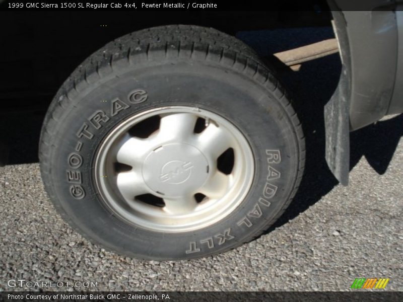 Pewter Metallic / Graphite 1999 GMC Sierra 1500 SL Regular Cab 4x4