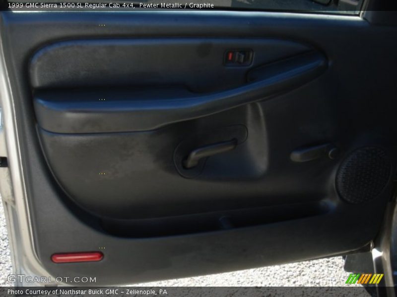 Pewter Metallic / Graphite 1999 GMC Sierra 1500 SL Regular Cab 4x4
