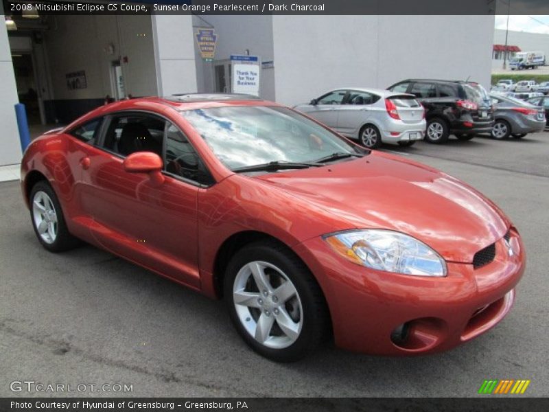 Front 3/4 View of 2008 Eclipse GS Coupe
