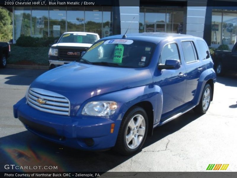 Blue Flash Metallic / Ebony 2009 Chevrolet HHR LT