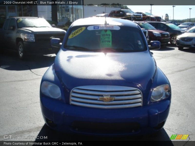 Blue Flash Metallic / Ebony 2009 Chevrolet HHR LT