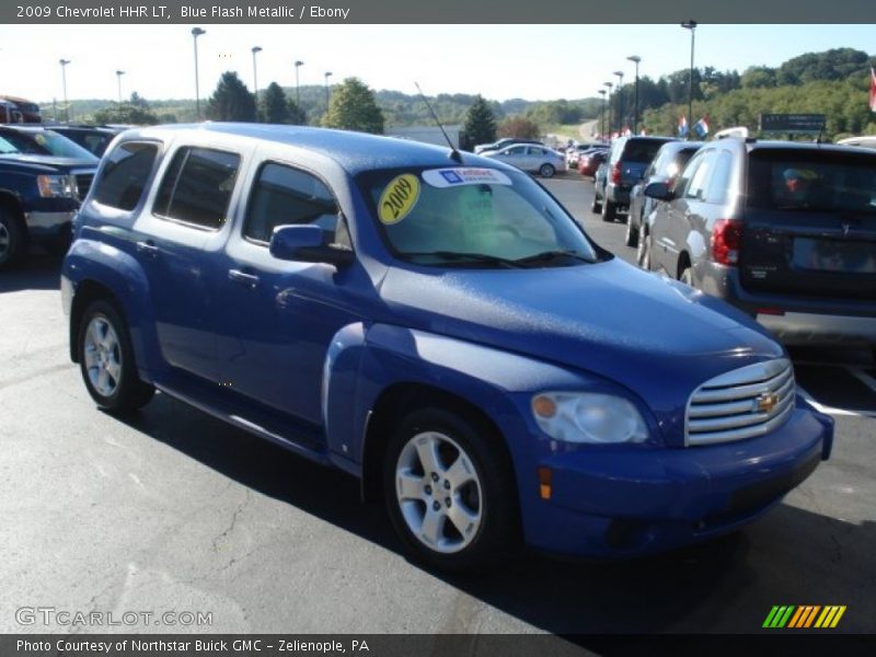 Blue Flash Metallic / Ebony 2009 Chevrolet HHR LT