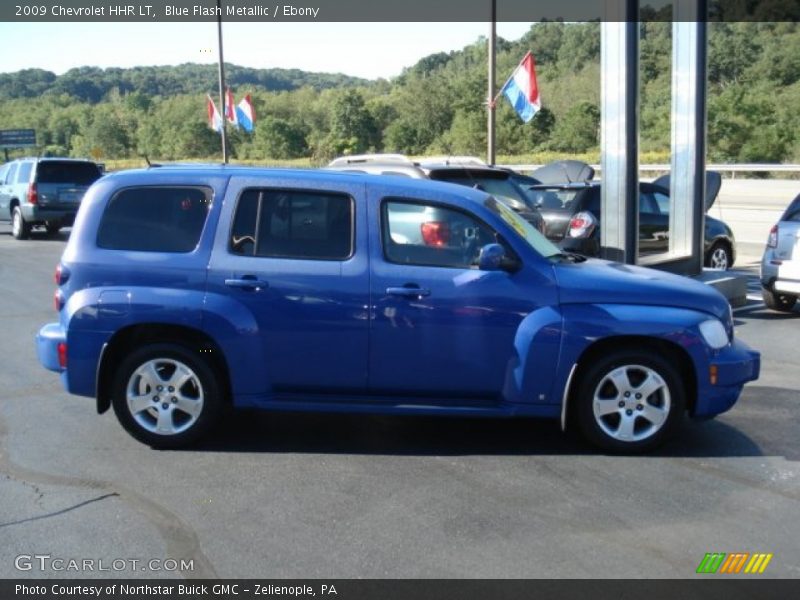 Blue Flash Metallic / Ebony 2009 Chevrolet HHR LT