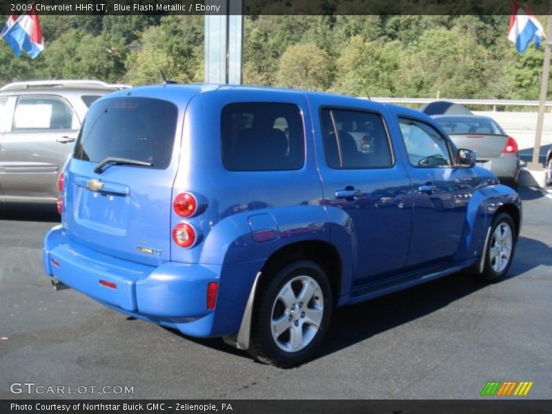 Blue Flash Metallic / Ebony 2009 Chevrolet HHR LT