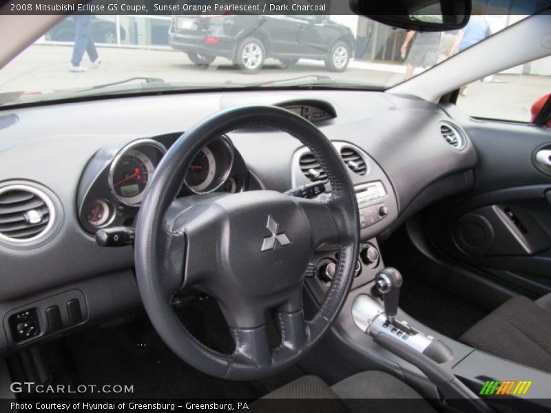 Sunset Orange Pearlescent / Dark Charcoal 2008 Mitsubishi Eclipse GS Coupe
