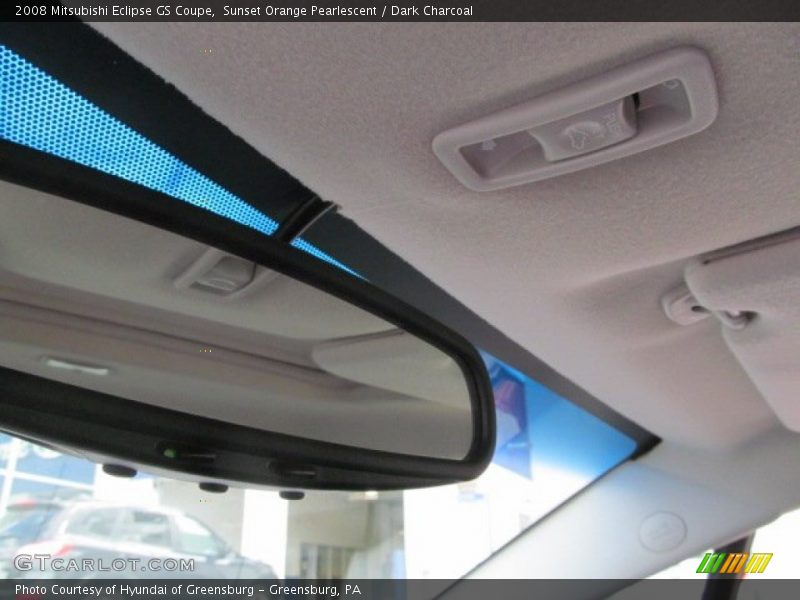Sunset Orange Pearlescent / Dark Charcoal 2008 Mitsubishi Eclipse GS Coupe