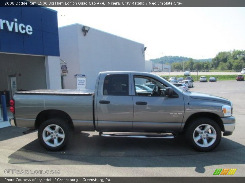 Mineral Gray Metallic / Medium Slate Gray 2008 Dodge Ram 1500 Big Horn Edition Quad Cab 4x4