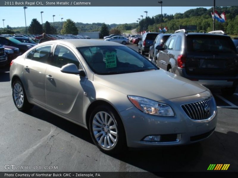 Stone Metallic / Cashmere 2011 Buick Regal CXL