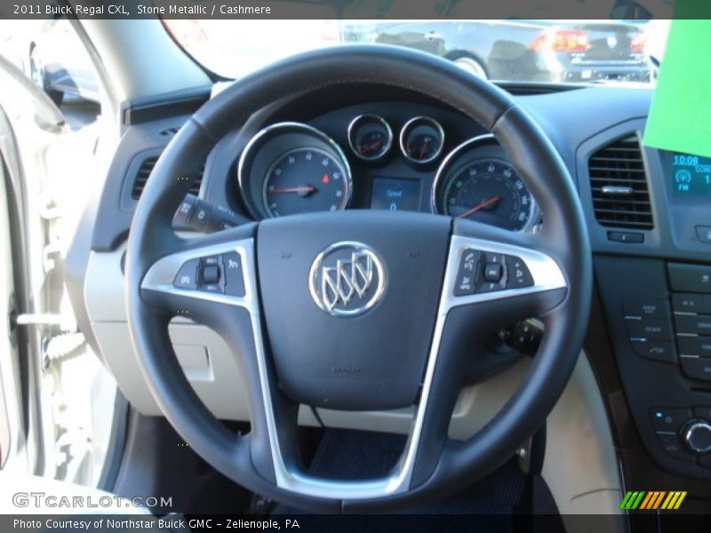 Stone Metallic / Cashmere 2011 Buick Regal CXL
