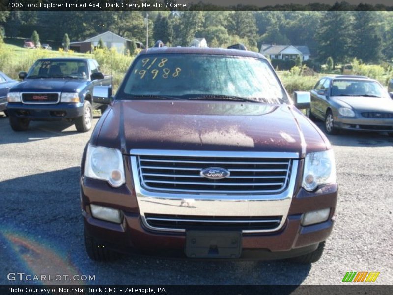 Dark Cherry Metallic / Camel 2006 Ford Explorer Limited 4x4
