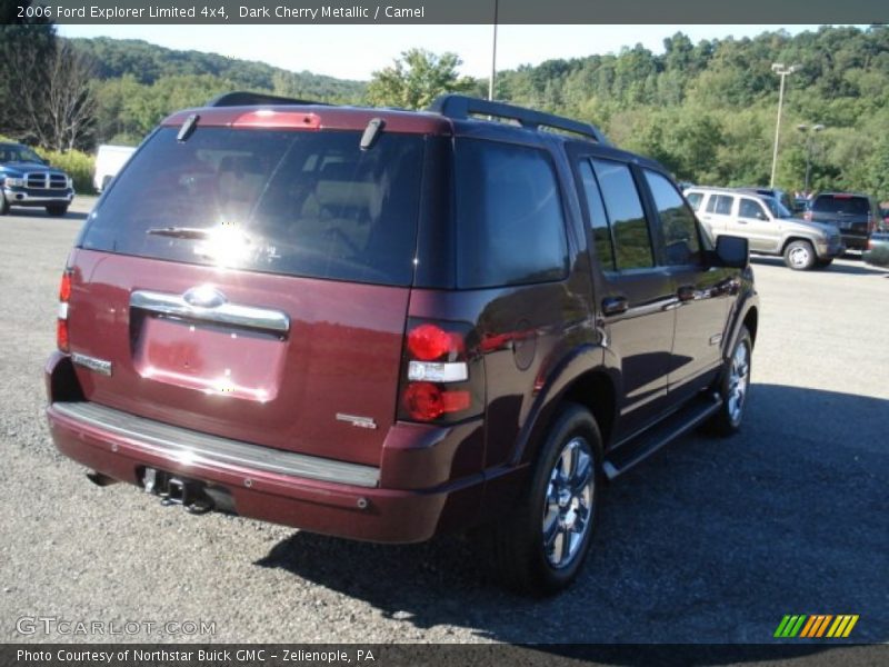 Dark Cherry Metallic / Camel 2006 Ford Explorer Limited 4x4