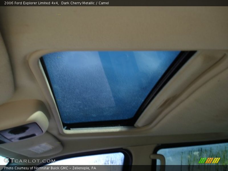 Dark Cherry Metallic / Camel 2006 Ford Explorer Limited 4x4