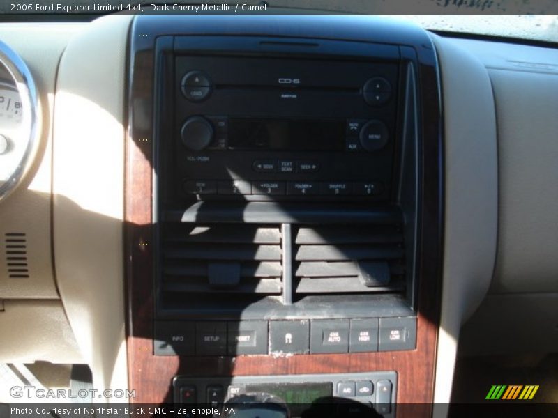 Dark Cherry Metallic / Camel 2006 Ford Explorer Limited 4x4