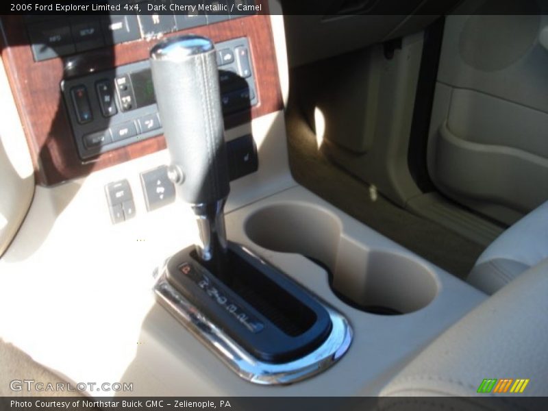 Dark Cherry Metallic / Camel 2006 Ford Explorer Limited 4x4