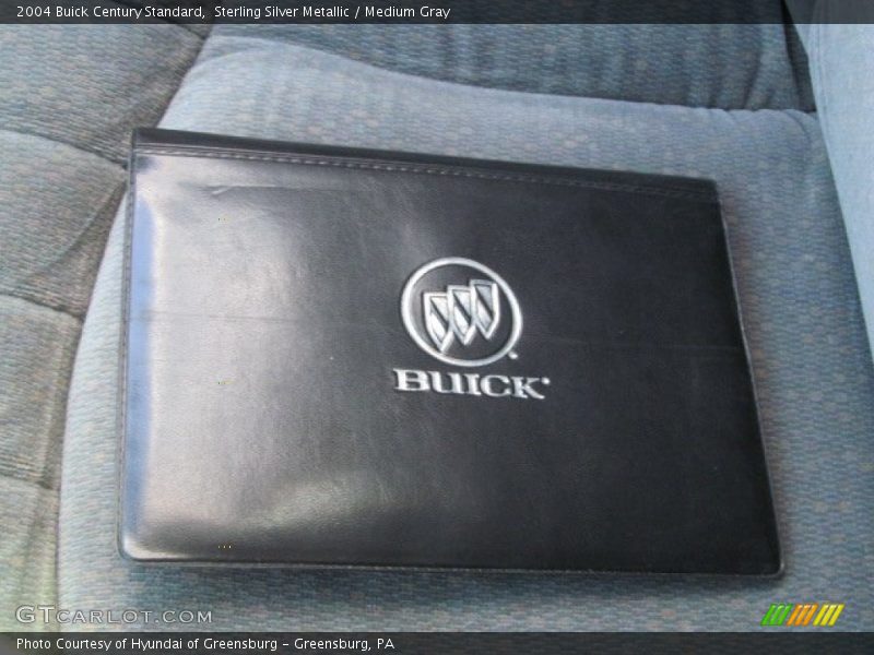 Sterling Silver Metallic / Medium Gray 2004 Buick Century Standard