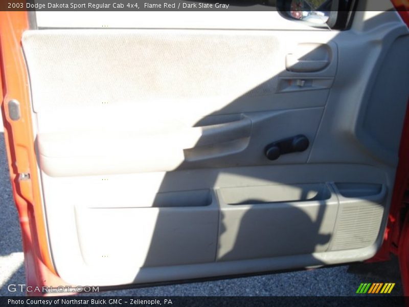 Flame Red / Dark Slate Gray 2003 Dodge Dakota Sport Regular Cab 4x4
