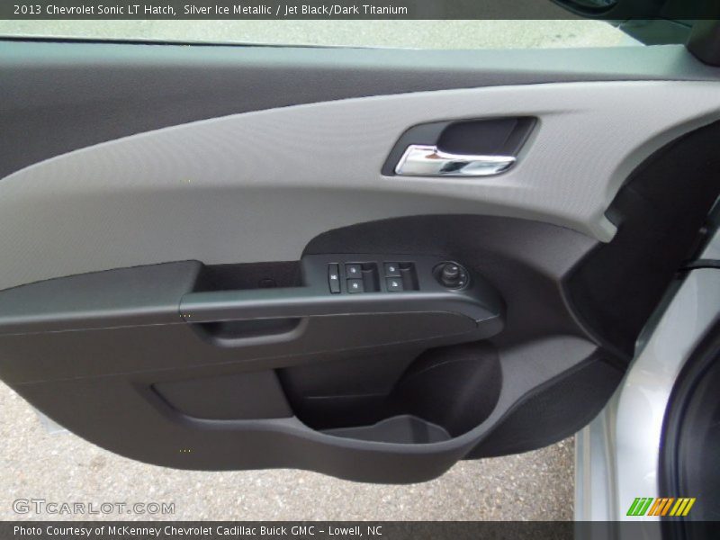 Silver Ice Metallic / Jet Black/Dark Titanium 2013 Chevrolet Sonic LT Hatch