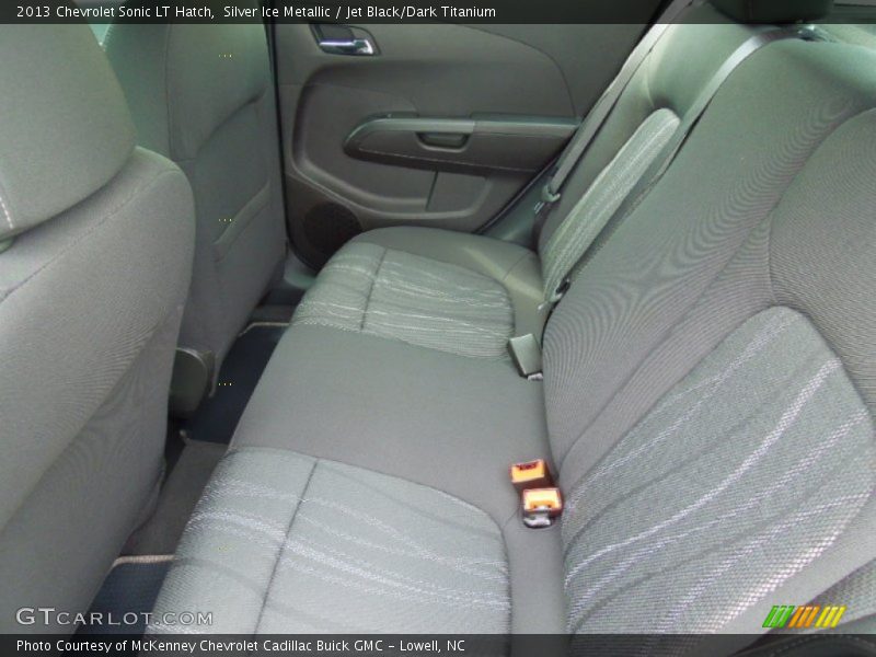 Silver Ice Metallic / Jet Black/Dark Titanium 2013 Chevrolet Sonic LT Hatch