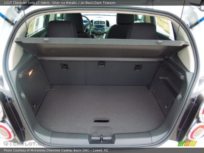 Silver Ice Metallic / Jet Black/Dark Titanium 2013 Chevrolet Sonic LT Hatch
