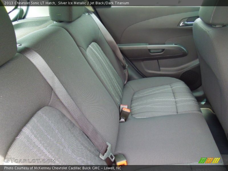 Silver Ice Metallic / Jet Black/Dark Titanium 2013 Chevrolet Sonic LT Hatch