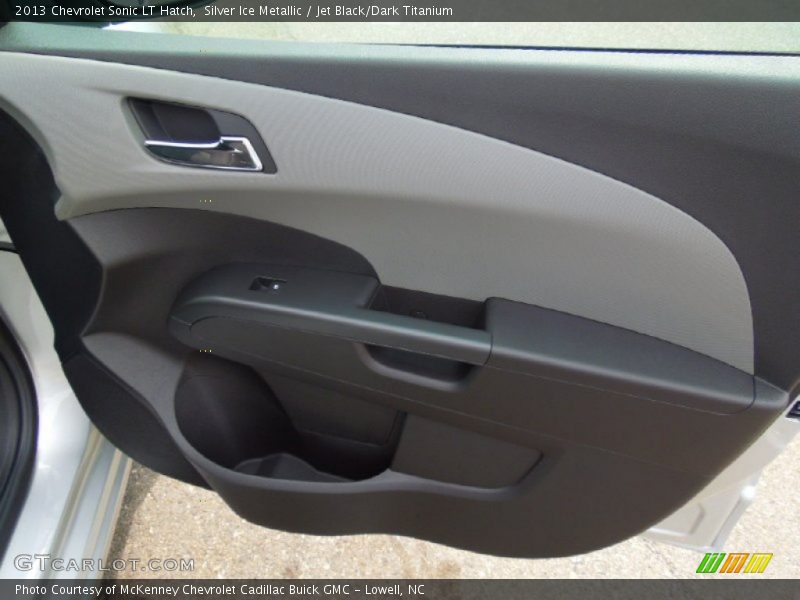Silver Ice Metallic / Jet Black/Dark Titanium 2013 Chevrolet Sonic LT Hatch