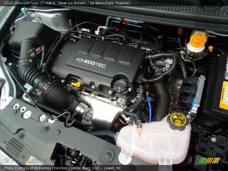 2013 Sonic LT Hatch Engine - 1.4 Liter DI Turbocharged DOHC 16-Valve 4 Cylinder