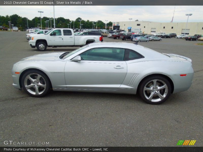 Silver Ice Metallic / Black 2013 Chevrolet Camaro SS Coupe
