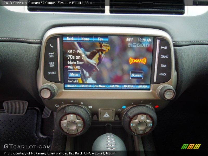 Controls of 2013 Camaro SS Coupe