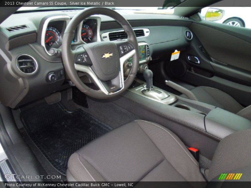 Black Interior - 2013 Camaro SS Coupe 
